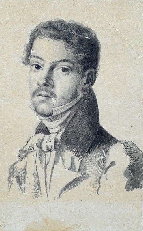 Anonimo, XIX Sec. - Ritratto