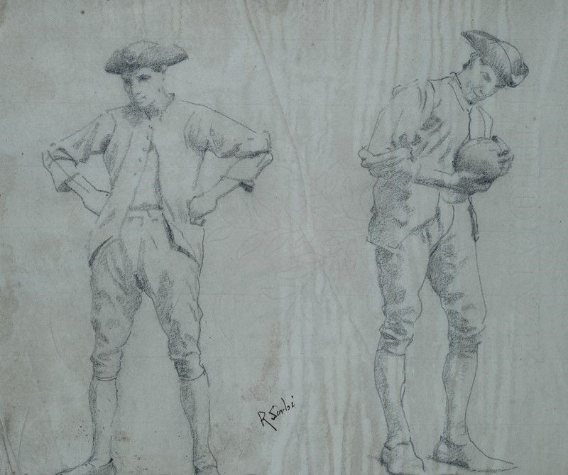 Raffaello Sorbi - Studio per Giocatori di Bocce