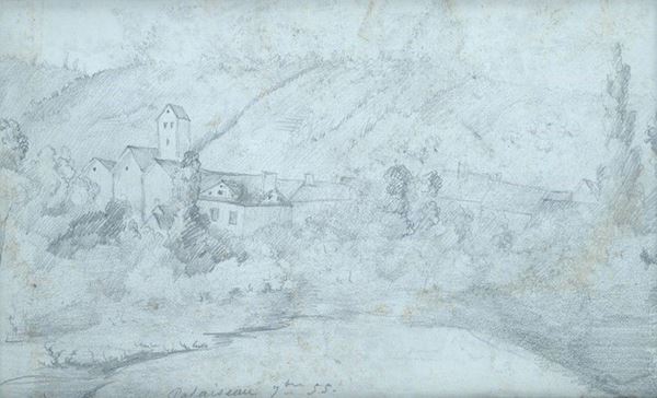 Anonimo, XIX sec. : Palaiseau  - Auction AUTORI DEL XIX E XX SEC - Galleria Pananti Casa d'Aste