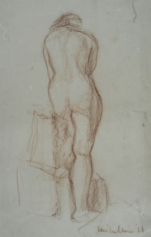 Maria Minelono - Nudo di Spalle
