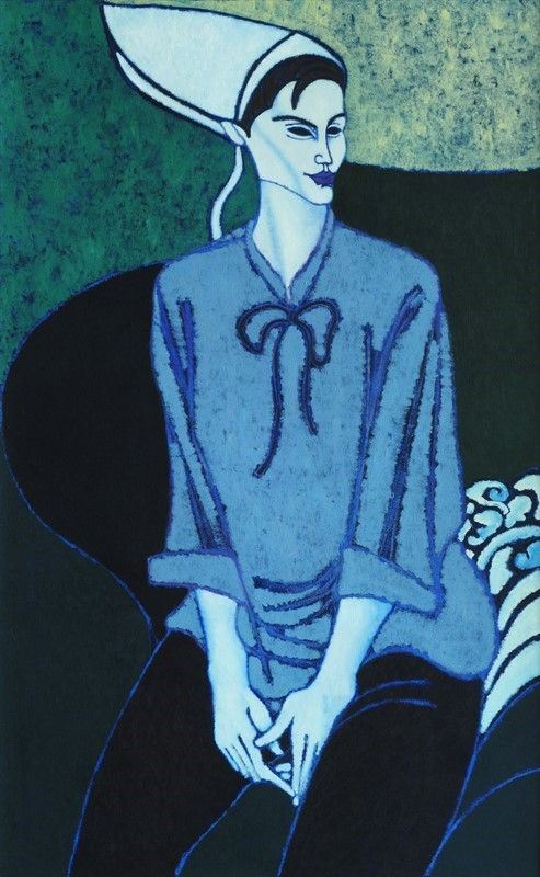 Lisandro Ramacciotti : Dominique   - Olio su tela - Auction Arte Moderna e Contemporanea - III - Galleria Pananti Casa d'Aste