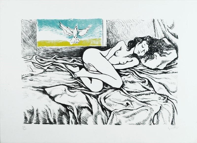Renato Guttuso - Nudo di Donna