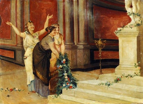 Anonimo, XIX sec. - L' offerta a Venere