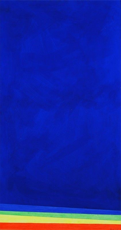 Giulio Turcato : Oltre lo spettro   - Olio su tela - Auction Arte Moderna e Contemporanea - III - Galleria Pananti Casa d'Aste