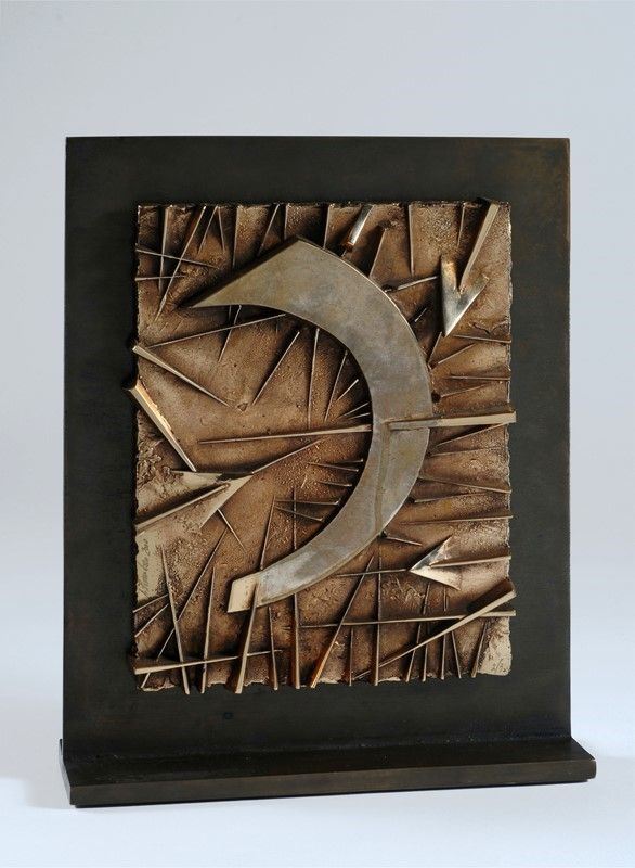 Arnaldo Pomodoro : Senza titolo  (2000)  - Bronzo - Auction Arte Moderna e Contemporanea - III - Galleria Pananti Casa d'Aste