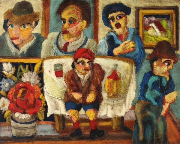 Giuseppe Serafini - La tavolata