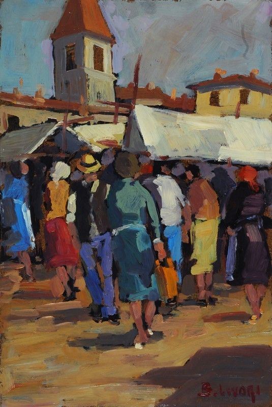 Bruno Livori - Mercato di Livorno