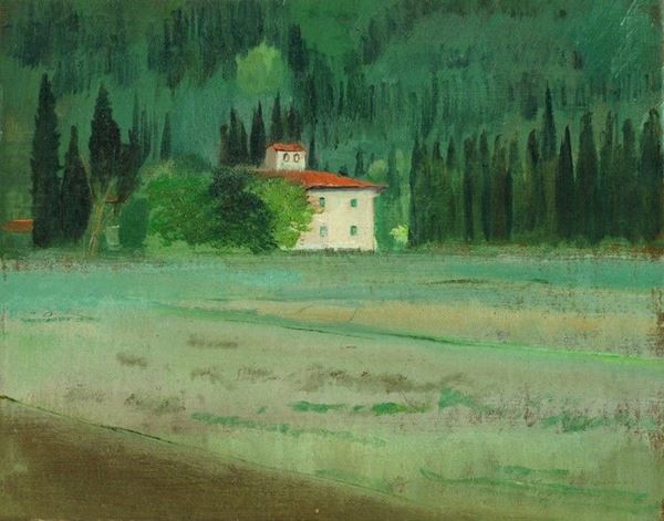 Fiorello Tosoni - Paesaggio con casale