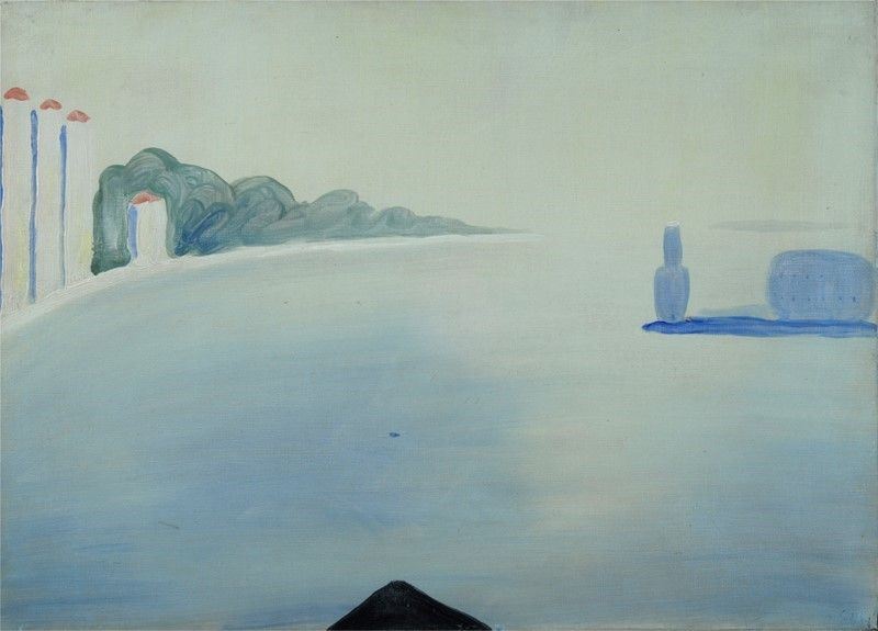 Virgilio Guidi - Bacino di San Marco a Venezia