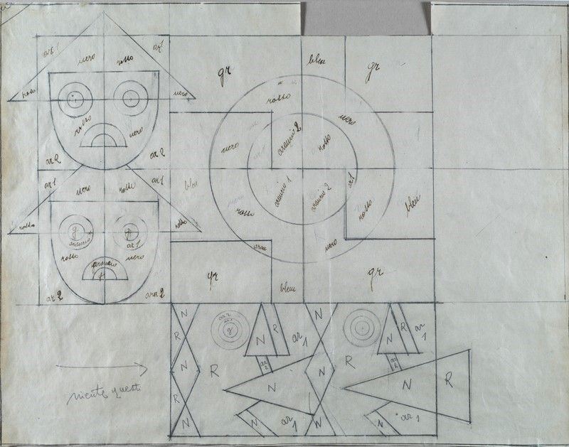 Fortunato Depero - Quattro Teste