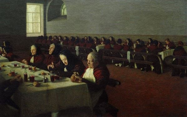 Angelo Morbelli - Entremets. Mi ricordo quando ero fanciulla