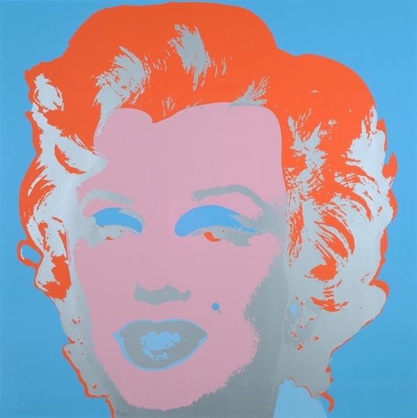 Andy Warhol (After) : Marilyn  - Serigrafia a colori su carta - Asta Arte Moderna e Contemporanea - III - Galleria Pananti Casa d'Aste