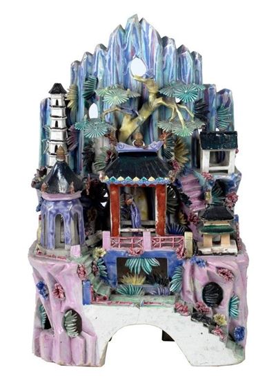 Modello di Tempio con Figura