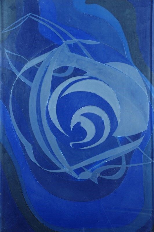 Domenico Bianchi : Senza parole  (2009)  - Cera e tela su legno - Auction Arte Moderna e Contemporanea - III - Galleria Pananti Casa d'Aste