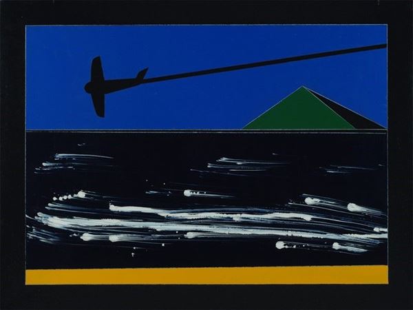 Franco Angeli : Vittoria  (Anni '80)  - Acrilico su tela - Auction Arte Moderna e Contemporanea - III - Galleria Pananti Casa d'Aste