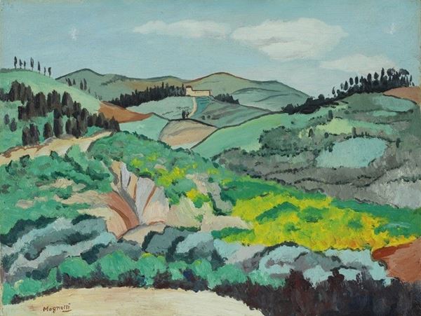 Alberto Magnelli - Paesaggio