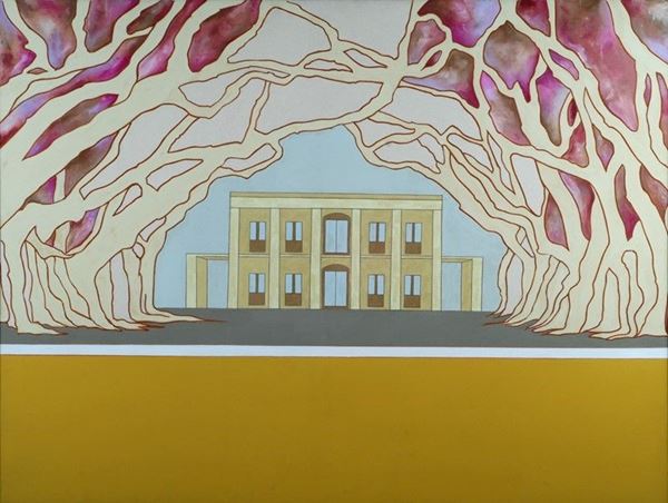 Renato Mambor : Inevitabile primavera  (2008)  - Olio e smalto su tela - Auction Arte Moderna e Contemporanea - III - Galleria Pananti Casa d'Aste