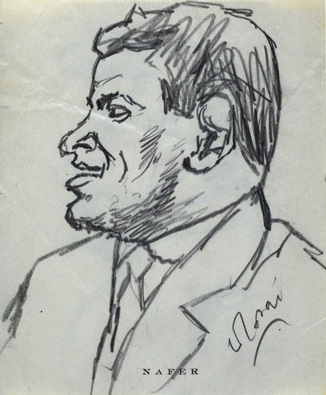 Ottone Rosai - Profilo di Uomo