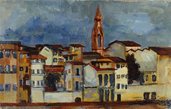 Renzo Grazzini - Paesaggio cittadino
