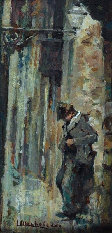 Luigi Michelacci - Uomo Solitario nel Vicolo