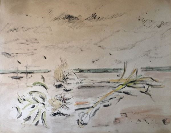 Filippo de Pisis - Aglio in riva al mare