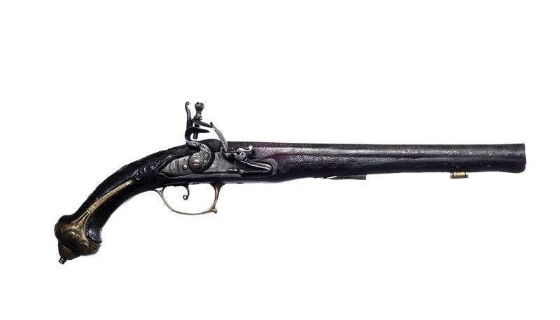 Pistola a Pietra Focaia