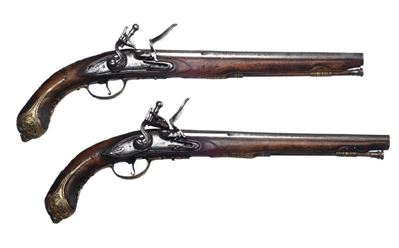 Coppia di Pistole a Pietra Focaia / a Pair Of Flintlock Pistols