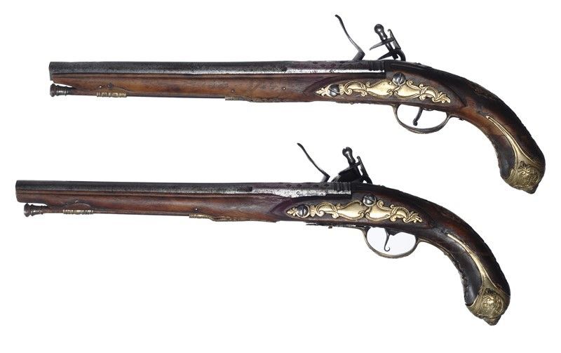 Coppia di Pistole a Pietra Focaia / a Pair Of Flintlock Pistols