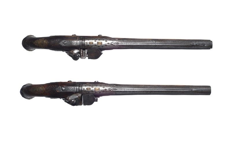 Coppia di Pistole a Pietra Focaia / a Pair Of Flintlock Pistols