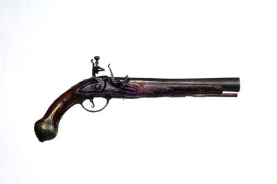 Rara Pistola a Pietra Focaia
