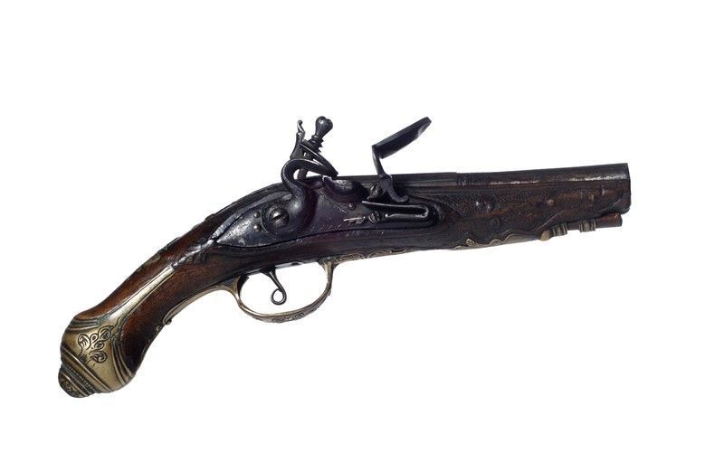 Pistola a Pietra Focaia