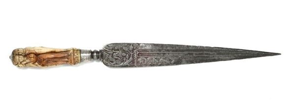 Coltello pornografico da caccia