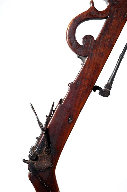 Balestra Pallottiera / a Bullet-shooting Crossbow