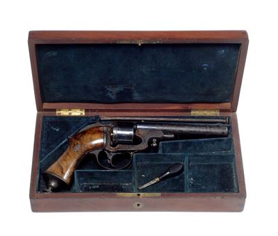 Raro Revolver Pidault a Percussione / a Rare Pidault Percussion Revolver