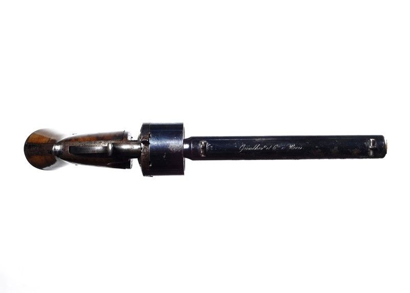 Raro Revolver Pidault a Percussione / a Rare Pidault Percussion Revolver