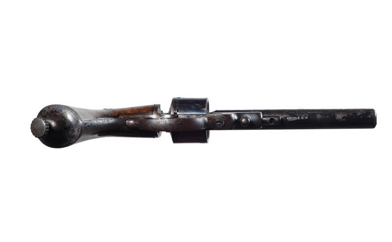 Raro Revolver Pidault a Percussione / a Rare Pidault Percussion Revolver