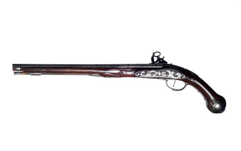 Pistola da Fonda a Pietra Focaia alla Romana