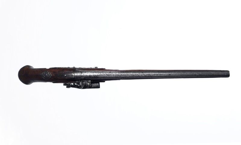 Pistola da Fonda a Pietra Focaia alla Romana