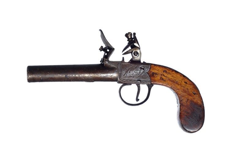 Pistola da Tasca a Pietra Focaia