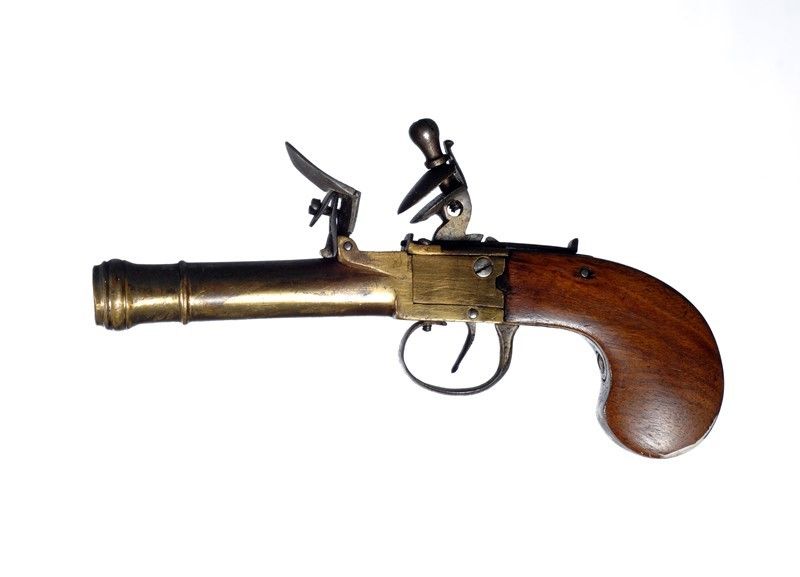 Pistola da Tasca a Pietra Focaia
