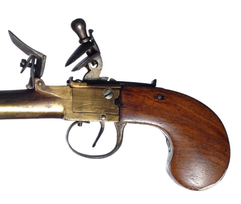 Pistola da Tasca a Pietra Focaia