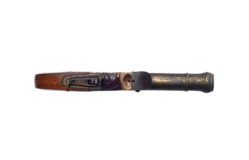 Pistola da Tasca a Pietra Focaia