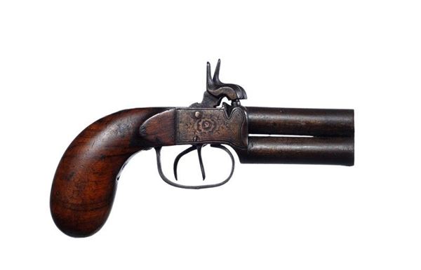 Pistola a luminello a canne sovrapposte