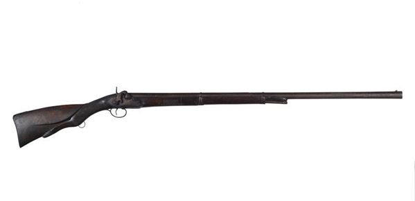 Raro fucile da caccia in palude a luminello / A RARE MARSH HUNTING PERCUSSION GUN