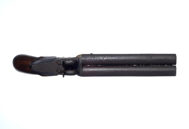 Pistola a Canne Appaiate a Luminello / a Double-barrelled Percussion Pistol