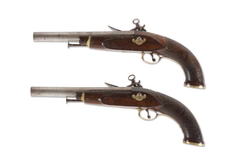 Coppia di Pistole a Pietra Focaia / a Pair Of Flintlock Pistols