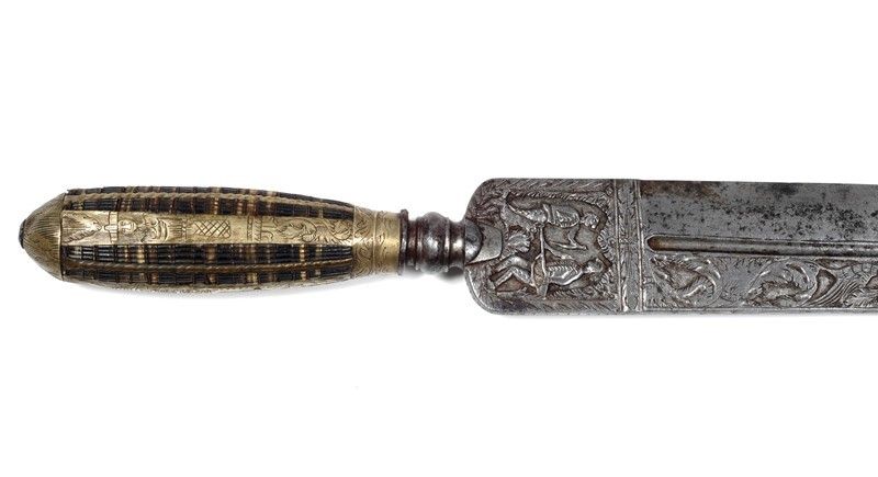 Coltello Erotico / An Erotically Decorated Knife