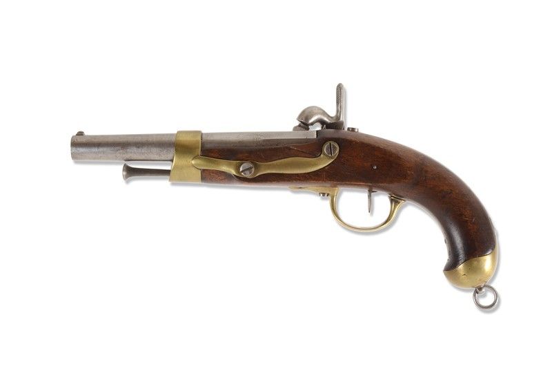 Pistola a Luminello Ridotta dalla Pietra Focaia
