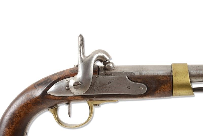 Pistola a Luminello Ridotta dalla Pietra Focaia