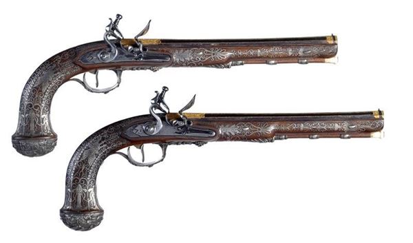 Pistole d'Onore / A PAIR OF HONOUR PISTOLS